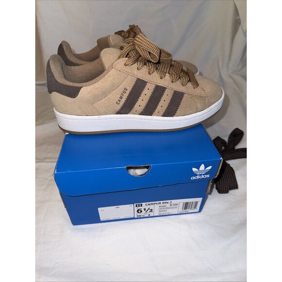 Adidas Originals Campus 00s Unisex Brown Trainers Sneakers JI1022 6.5 Y - Picture 5 of 9